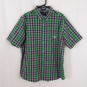 Men's Chaps Easy Care Plaid Shirt sz. XXL